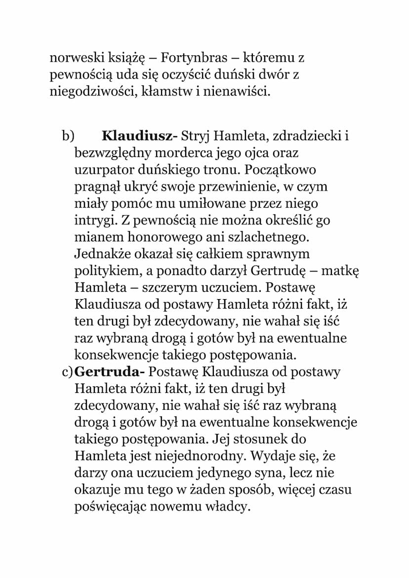 HAMLET
William Szekspir
1.Czas i miejsce akcji
Miejsce akcji: Elsynor - zamek królów duńskich.
Dokładny czas historyczny, w jakim rozgrywają