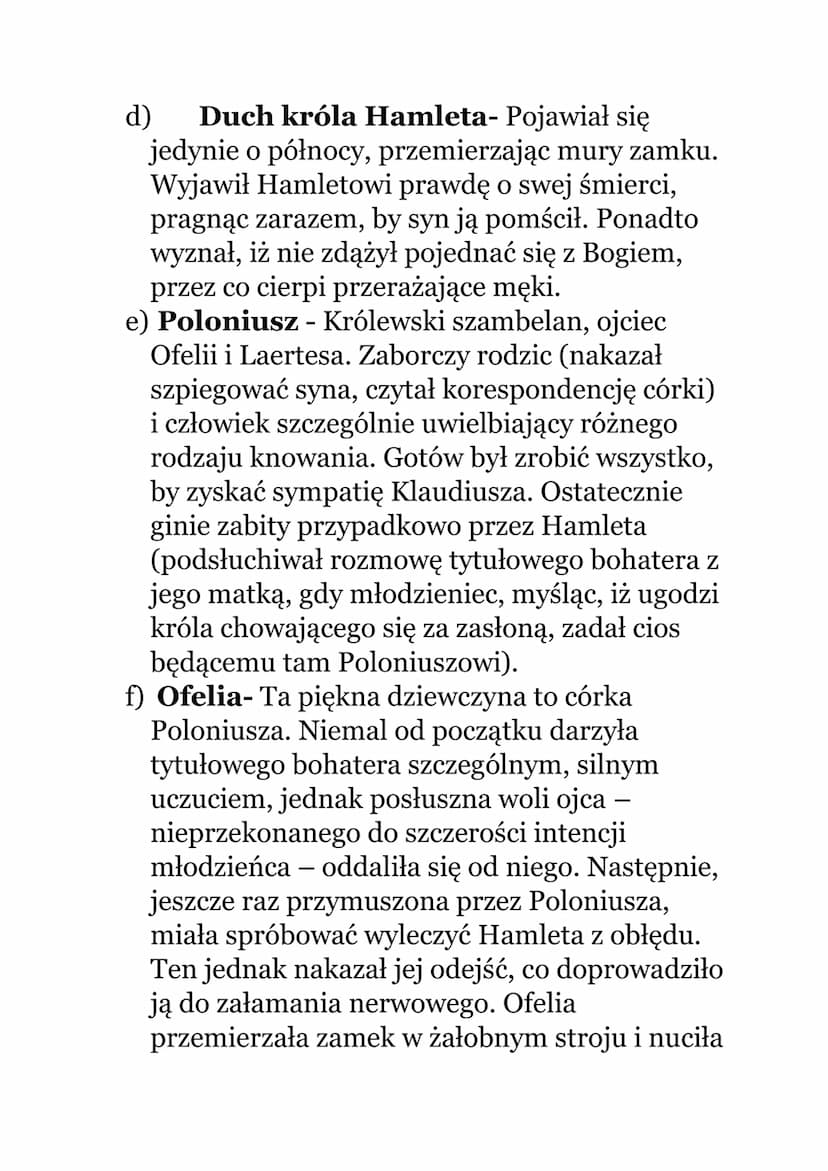 HAMLET
William Szekspir
1.Czas i miejsce akcji
Miejsce akcji: Elsynor - zamek królów duńskich.
Dokładny czas historyczny, w jakim rozgrywają