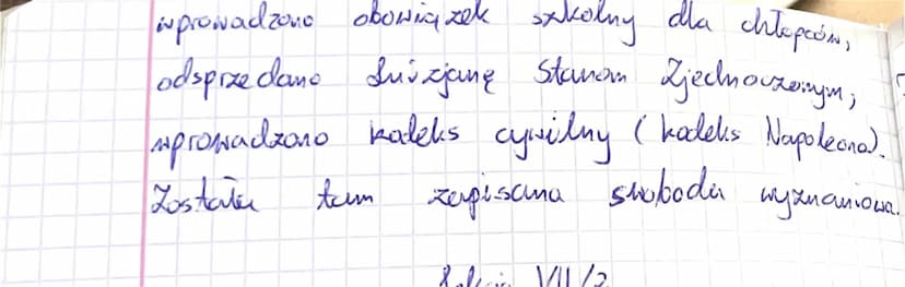 Sekcja VII/1
Temat: Poczertek ragdów Napoleona.
1. Rzydy dyrektoriatu i wojna
koalicją.
2. Konsulat i
3. Polityka wewnętrzna i cesarstwo.
2
