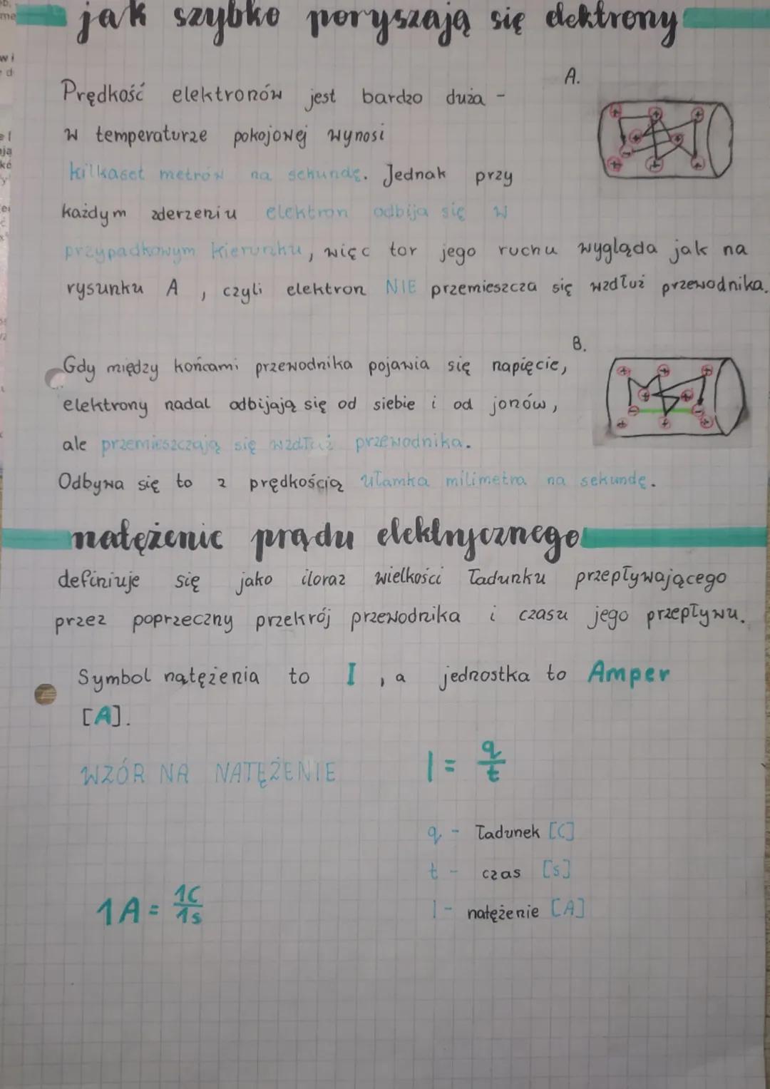 PRĄD ELEKTRYCZNY
NAPIĘCIE ELEKTRYCZNE I NATĘŻENIE PRĄDUA
napięcie elektryczne
wielkość określająca ilość energii potrzebnej do
jednostkowego