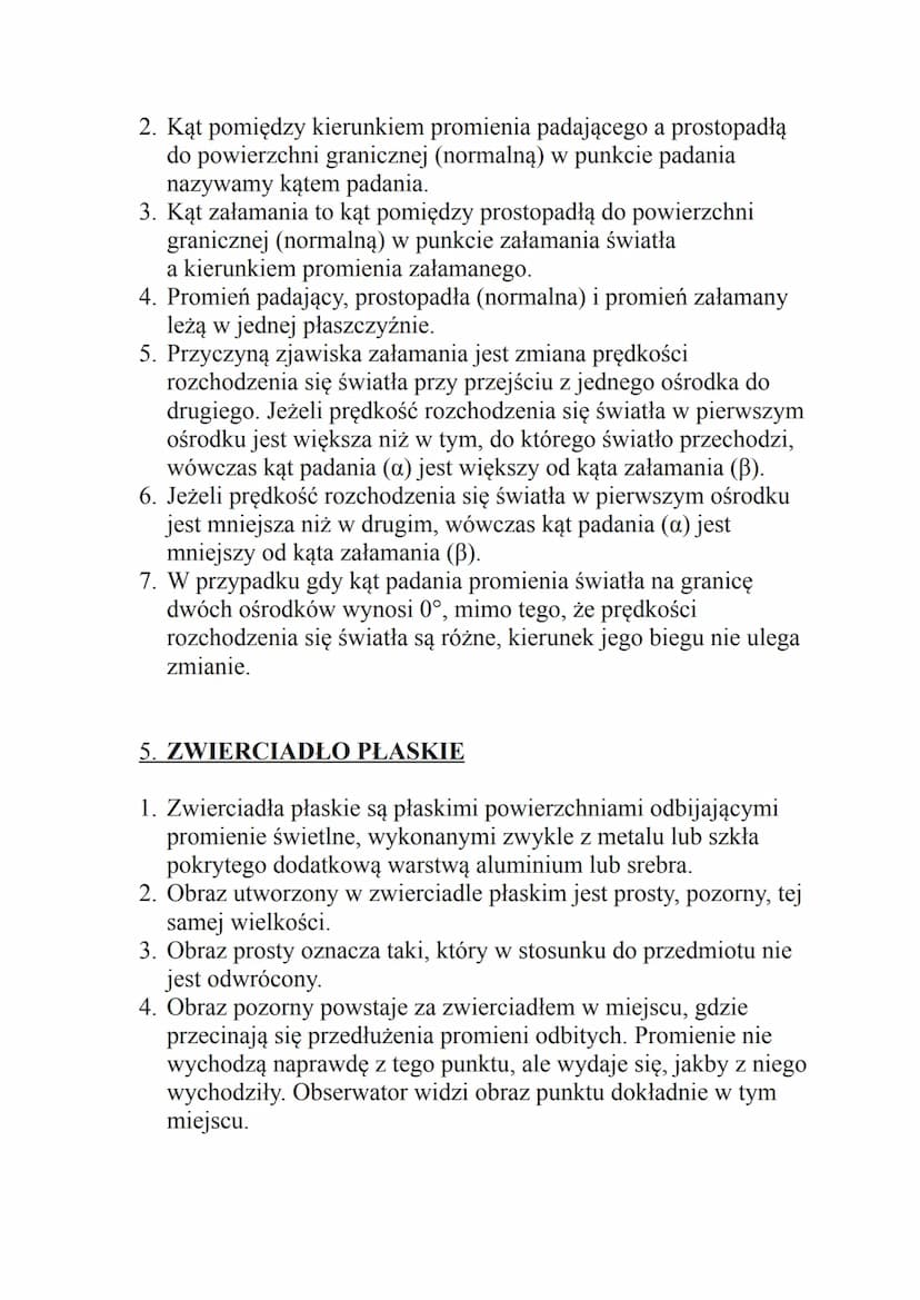 Optyka - zakres materiału na sprawdzian online (forma testowa)
ROBIMY 2 TESTY - TERMINY PODAM Z TYGODNIOWYM WYPRZEDZENIEM
PIERWSZY OBEJMUJE 