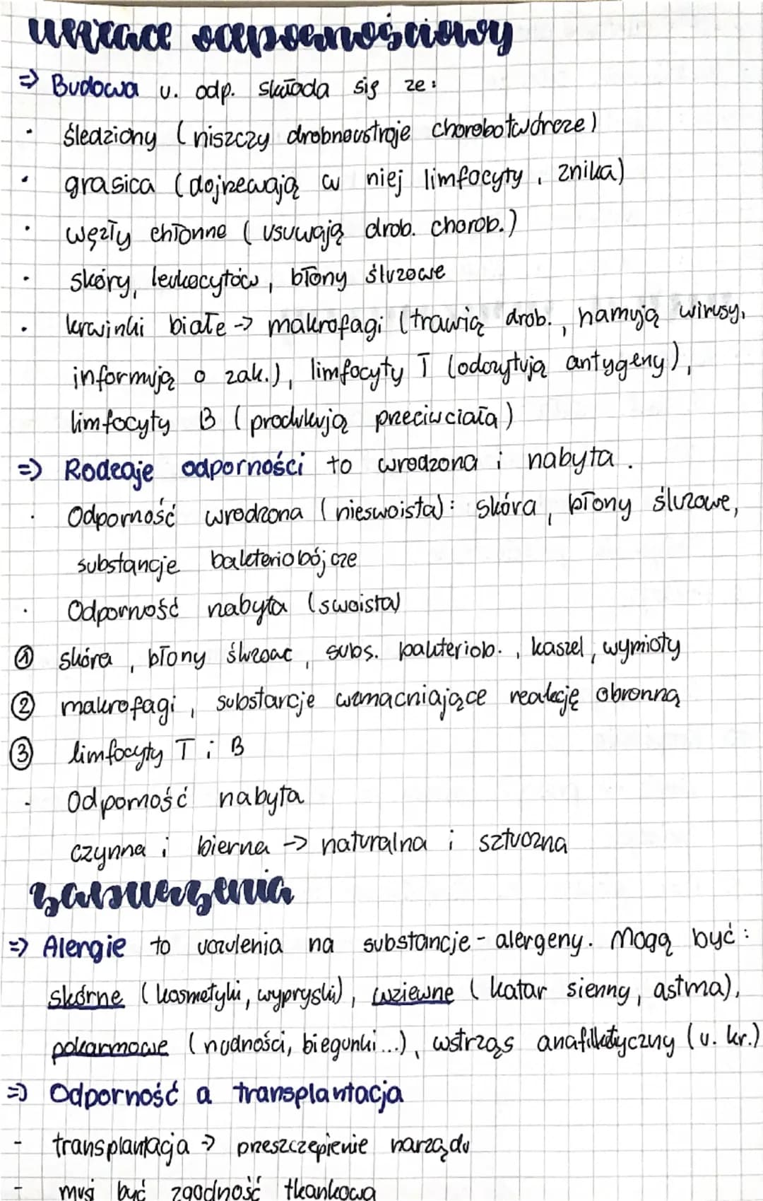 biologia
wetaa
Raazenia
Dudlowa Rhwi
=>Krew jest rodzajem tkanki Tącznej. Ma dużo funkcji:
•
•
dostarcza tenis. Odżywcze reguluje t. ciała
•
