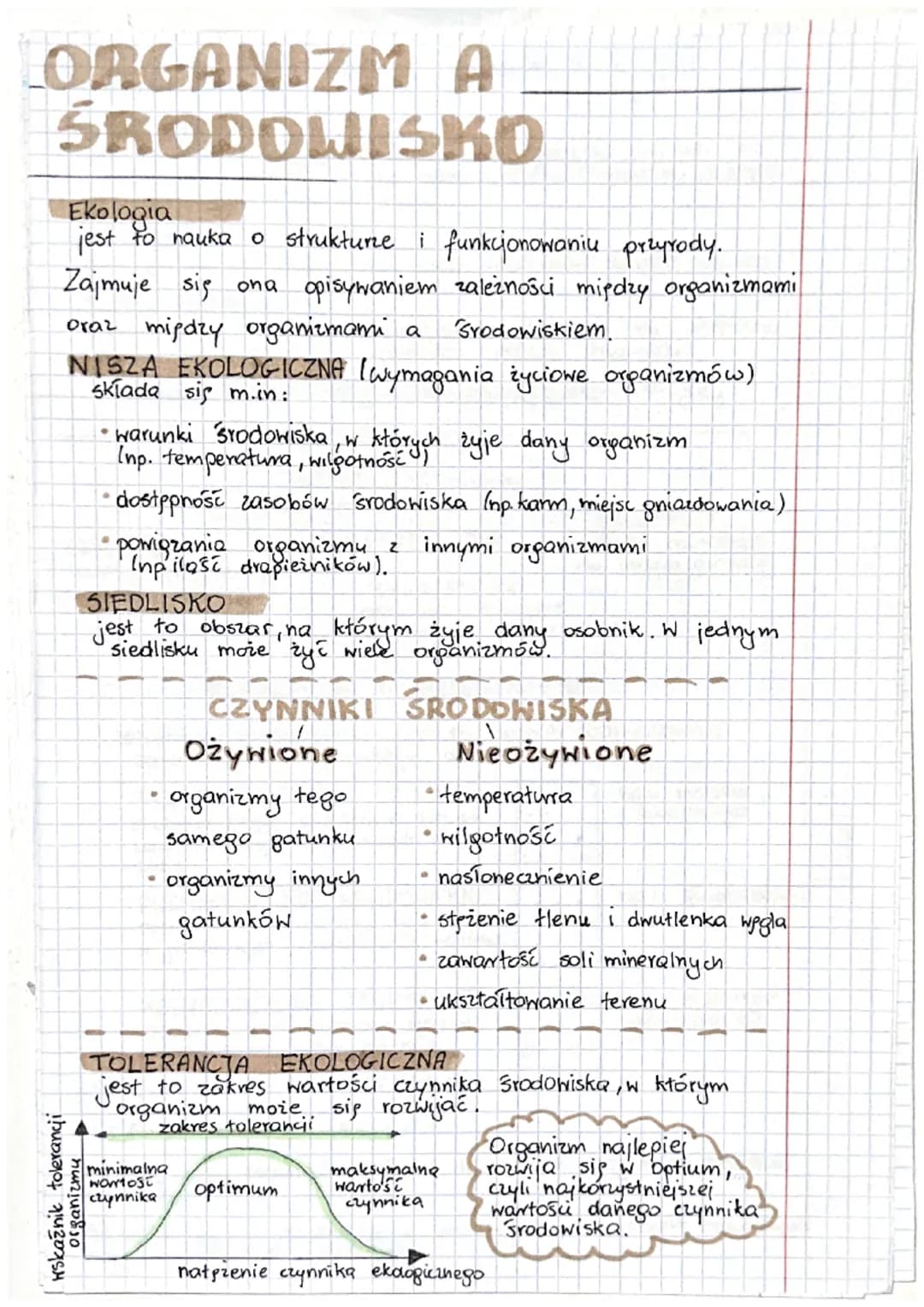 ORGANIZM
ŚRODOWISKO
Ekologia
jest to nauka o strukture i funkcjonowaniu przyrody.
Zajmuje się ona opisywaniem zależności między organizmami
