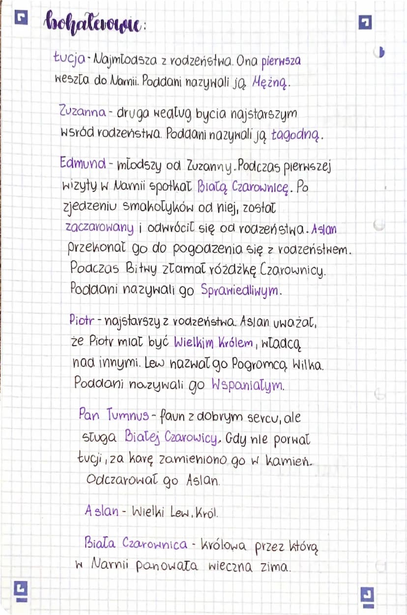 G
5. Opowiesa z Nami
dew, czarownica i stara szafa
Autor: CS Lewis
czas akcji druga wojna światowa (rok 1940, czas Bitwy
o Brytanię. Czas w 