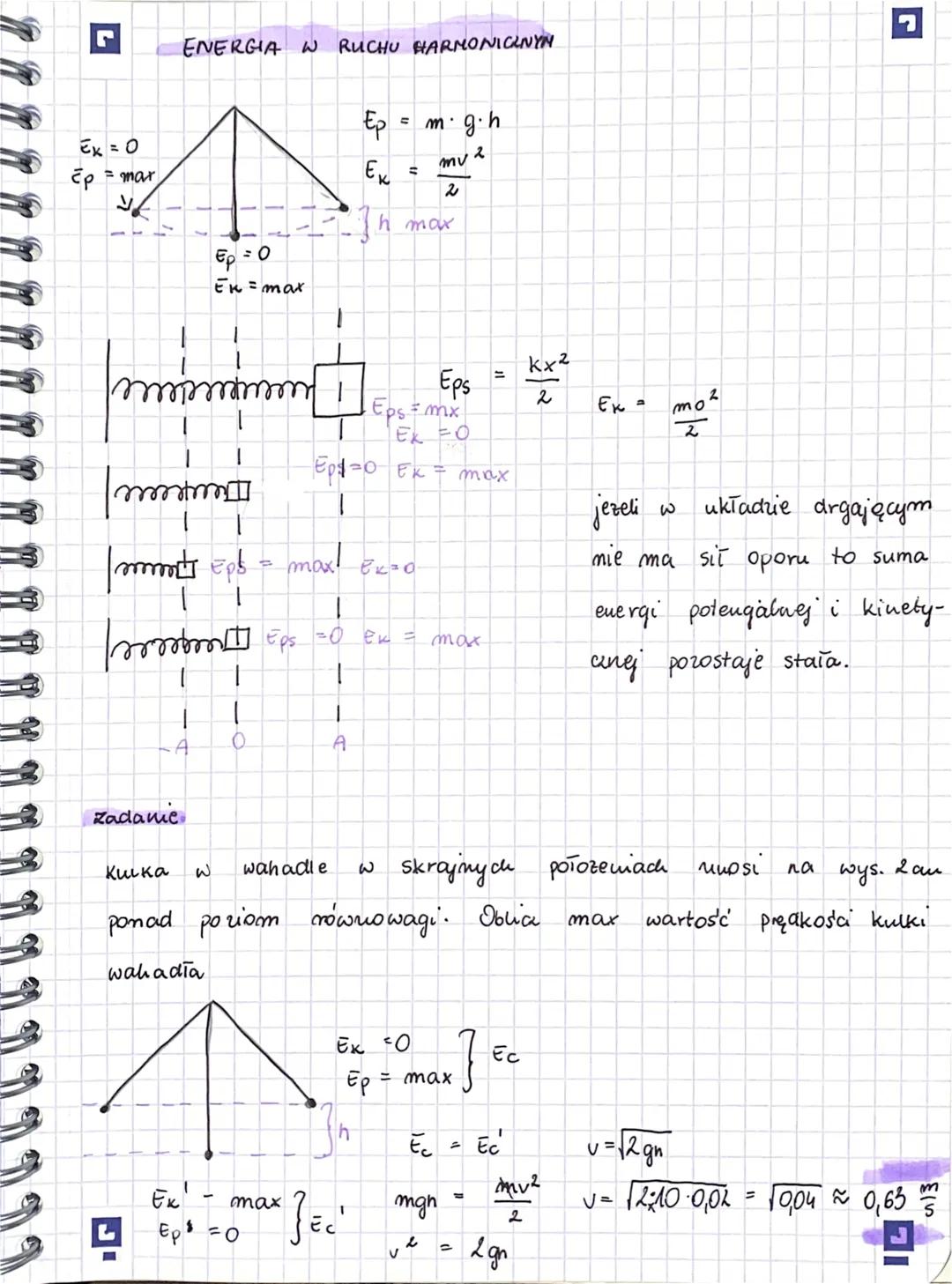 RUCH
*^
HARMONI CANY
un
T
T
UKŁAD MECHAMONY
1
d
22.09.2022
T
N
porusza
ruch harmoniczmy - ruch
którym połozeme ciała cnienia się
sinusoidalm
