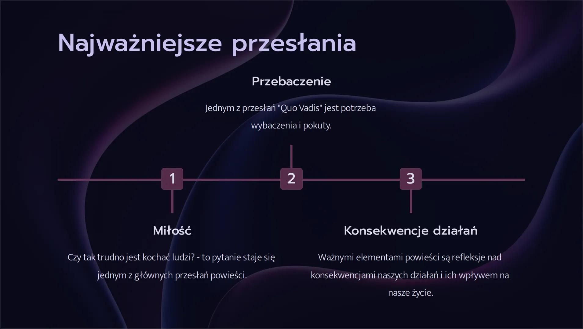 XIXIX
"Quo Vadis"
Przedstawiamy notatkę na temat jednego z najznakomitszych dzieł
literatury świata - powieści "Quo Vadis" Henryka Sienkiewi