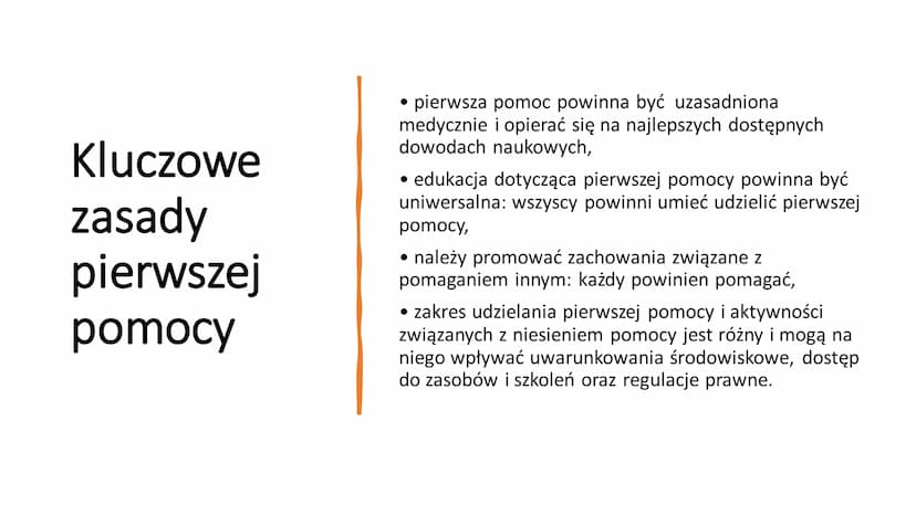 FIRSTAID
Pierwsza
pomoc
wytyczne ERC
2021
MF 3A Definicja pierwszej
pomocy
Pierwsza pomoc- wstępna opieka w
nagłym zachorowaniu lub urazie. 