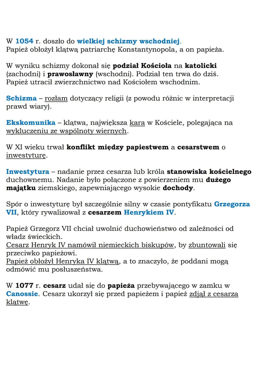 MZ_LEARNING KNOW
Konflikt papiestwa
z cesarstwem
Klasa 5, Wczoraj i dziś, Nowa Era
Chrześcijanie na zachodzie Europy:
- łacina,
- papież (bi