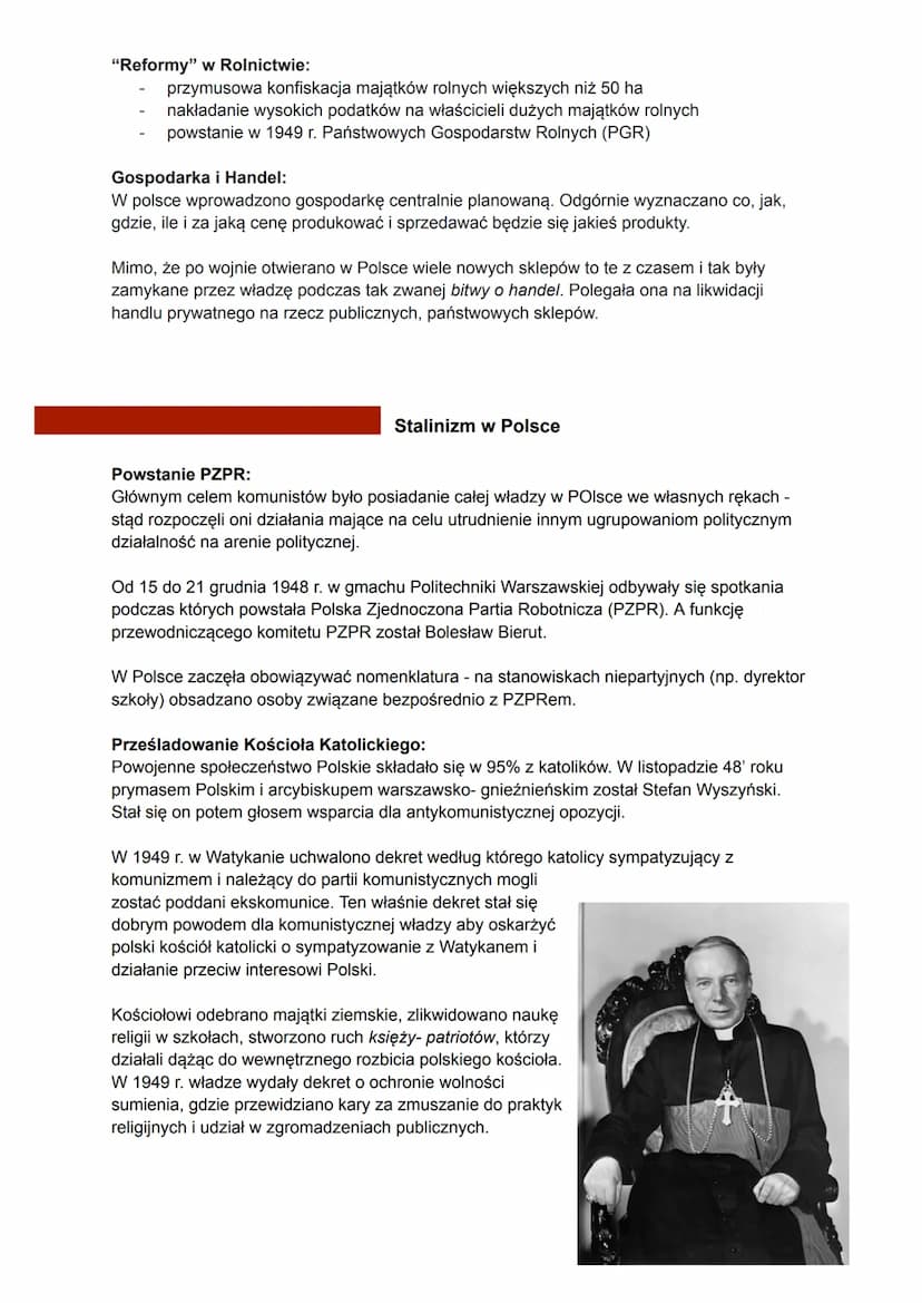 Początki rządów komunistów
Nowe granice powojennej Polski:
Nowe granice zostały ustalone podczas konferencji w Teheranie, Jałcie i Poczdamie