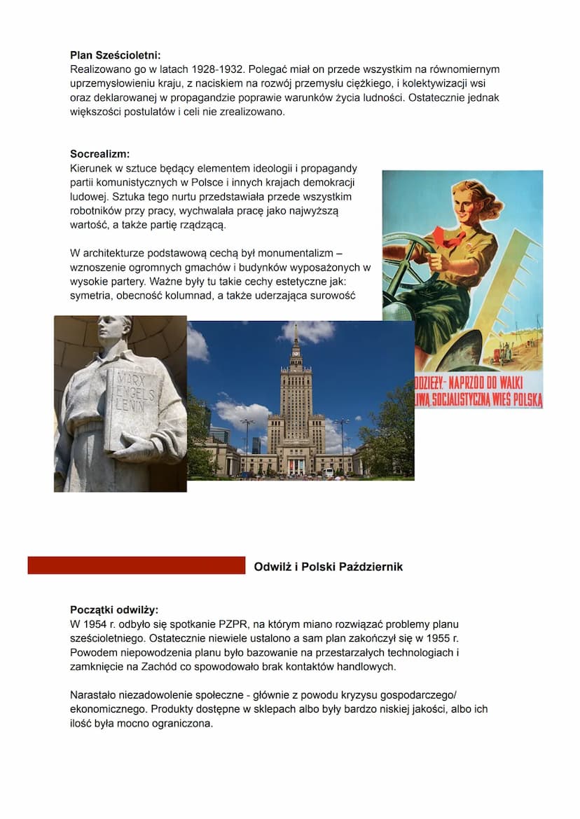Początki rządów komunistów
Nowe granice powojennej Polski:
Nowe granice zostały ustalone podczas konferencji w Teheranie, Jałcie i Poczdamie