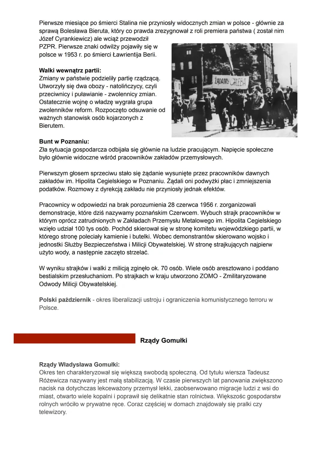 Początki rządów komunistów
Nowe granice powojennej Polski:
Nowe granice zostały ustalone podczas konferencji w Teheranie, Jałcie i Poczdamie