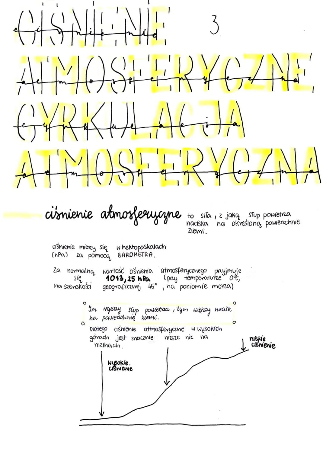 CISNENI 3
ATMOSFERYG/NY
GYRKULAGJA
ATMOSFERYCZNA
ciśnienie atmosferyczne
ciśnienie mierzy się whektopaskalach
(hPa)
za pomocą BAROMETRA.
to 