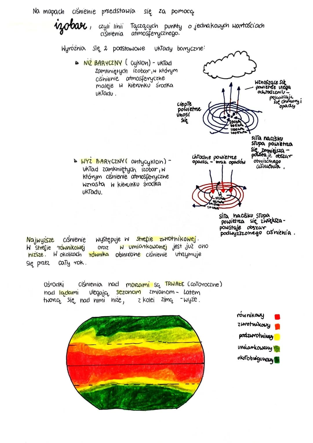 CISNENI 3
ATMOSFERYG/NY
GYRKULAGJA
ATMOSFERYCZNA
ciśnienie atmosferyczne
ciśnienie mierzy się whektopaskalach
(hPa)
za pomocą BAROMETRA.
to 