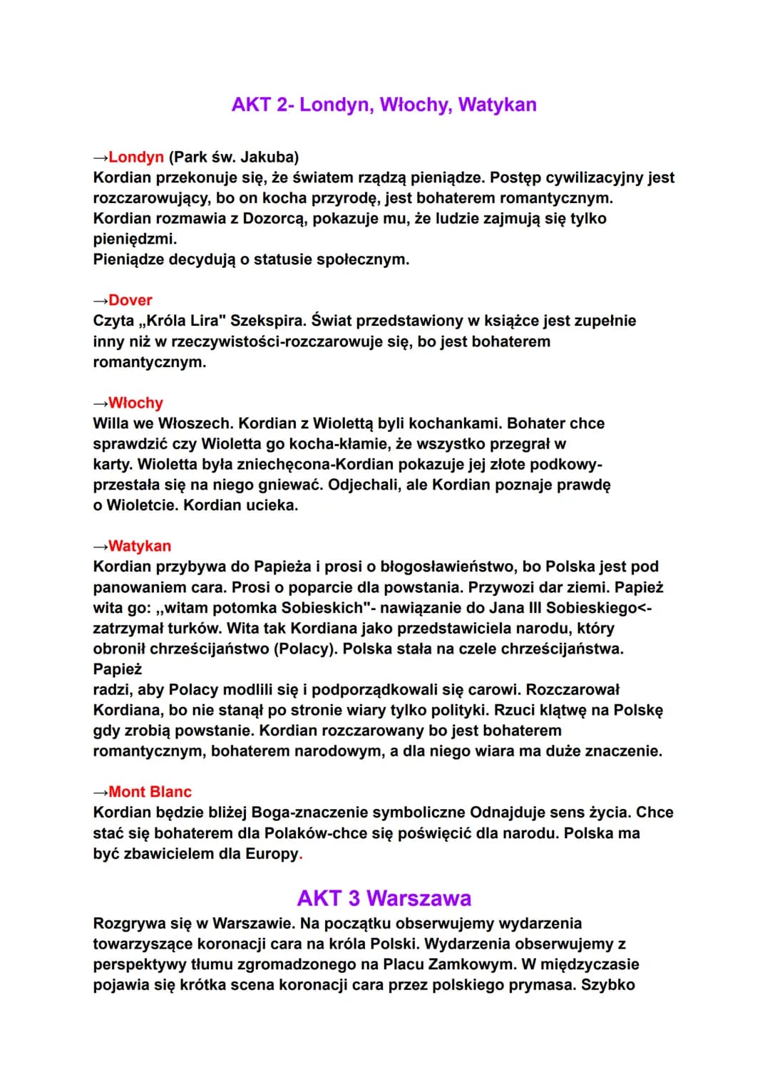 
<h2 id="geneza">Geneza</h2>
<p>Dramat "Kordian" został wydany anonimowo w Paryżu w 1834 roku. Powstał w czasie pobytu Juliusza Słowackiego 