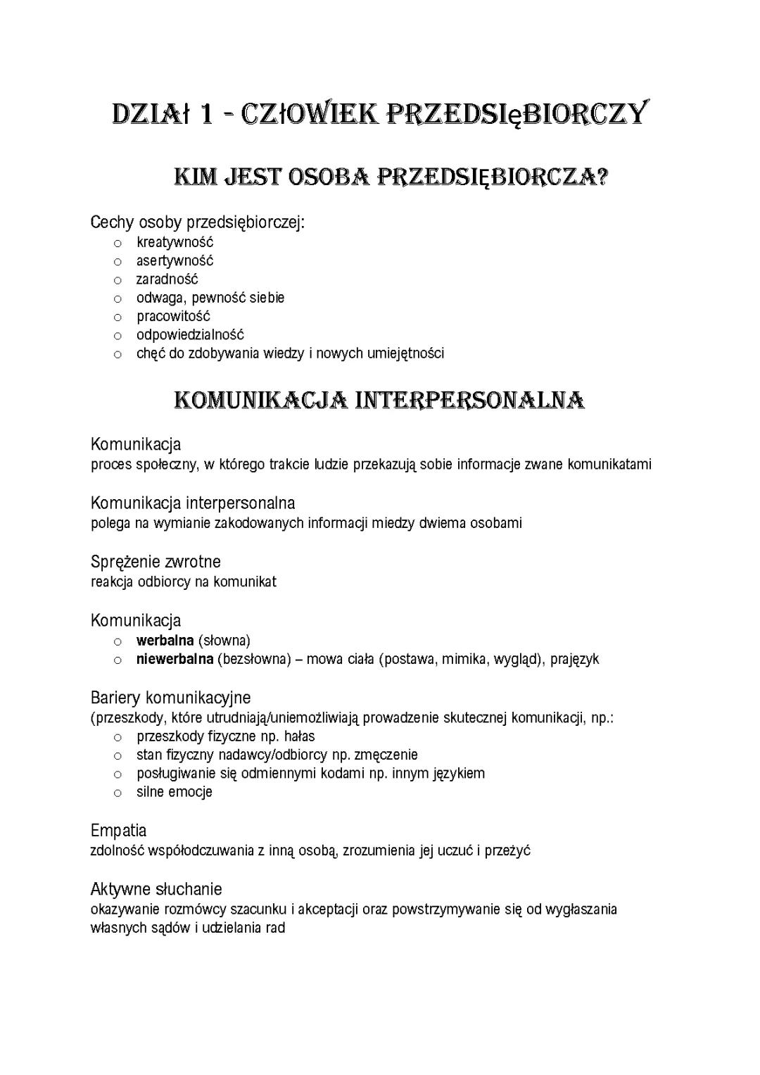 Czym jest bycie przedsiębiorczym w biznesie