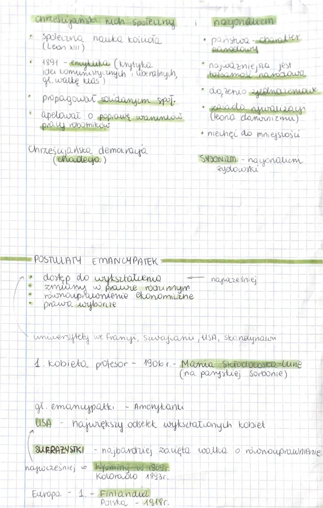 6
NOWE IDEOLOGIE
Europa zachodnia
î
* Wielka Brytania
(zaprzestano dyskryminayi
katolików)
*
+ Monarchia parlamentarna
* 12ba Londow → laba 