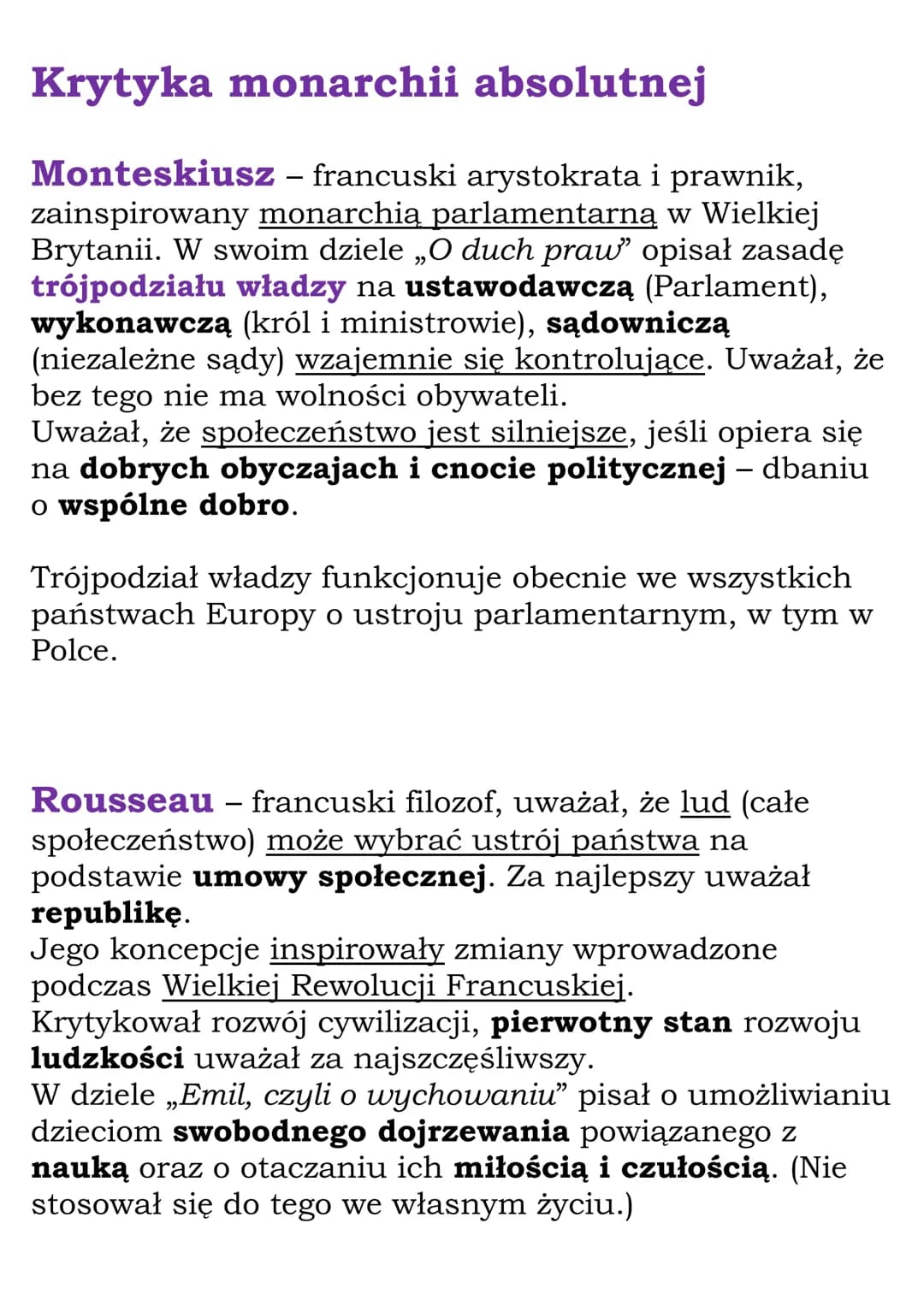 Kultura oświecenia
-
Wiek XVIII – „Stulecie świateł – epoka oświecenia
- postęp techniczny,
- rozwój oświaty,
- zmiana w światopoglądzie / f