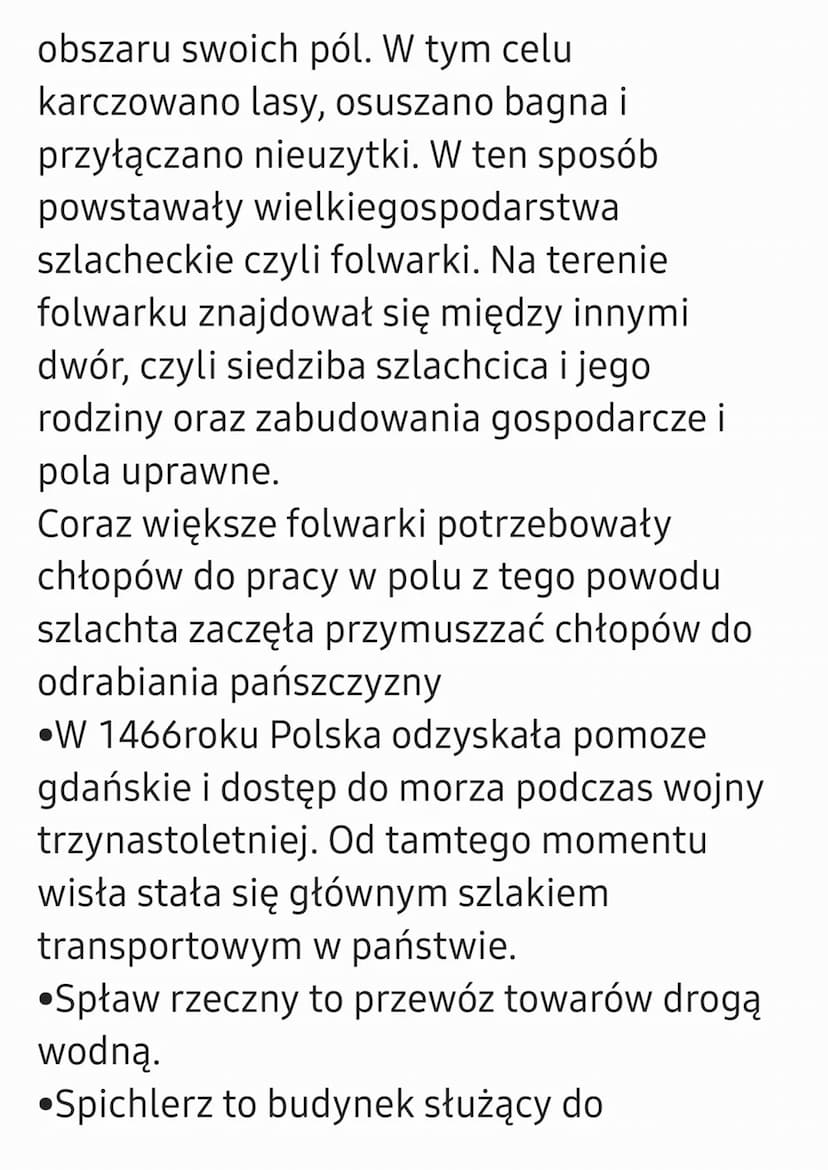 W Rzeczpospolitej szlacheckiej
1.Demokracja szlachecka
• Szlachta to potomkowie rycerstwa, które
pod koniec XV wieku zajęło się
zarządzaniem