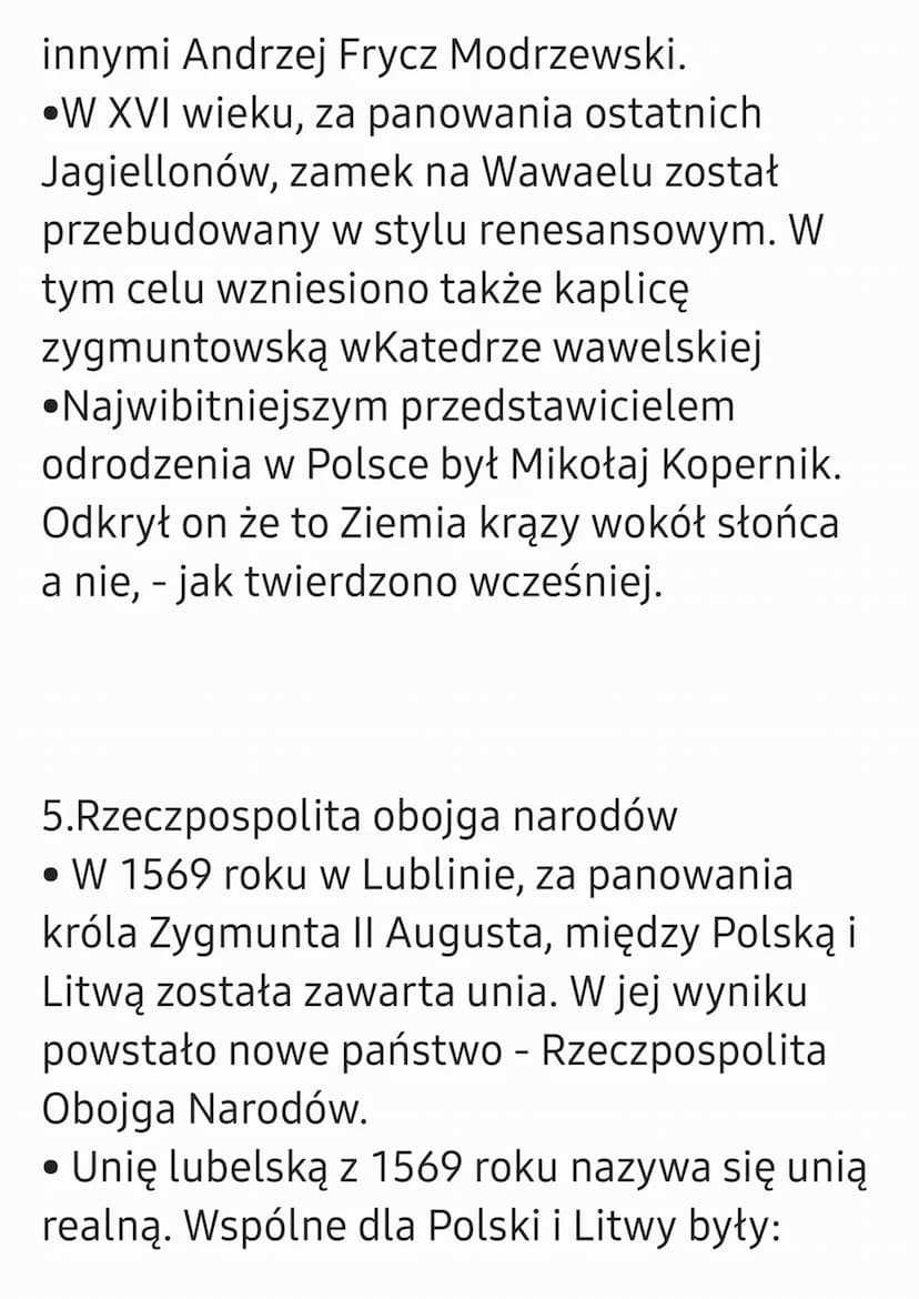 W Rzeczpospolitej szlacheckiej
1.Demokracja szlachecka
• Szlachta to potomkowie rycerstwa, które
pod koniec XV wieku zajęło się
zarządzaniem