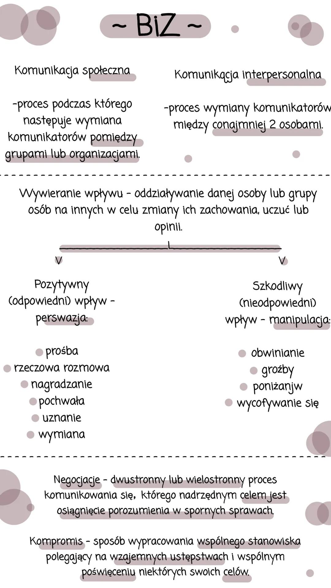 D
Komunikacja społeczna
-proces podczas którego
następuje wymiana
komunikatorów pomiędzy
grupami lub organizacjami.
Pozytywny
(odpowiedni) w