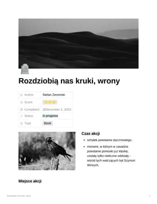Know "Rozdziobią nas kruki, wrony" Stefan Żeromski thumbnail