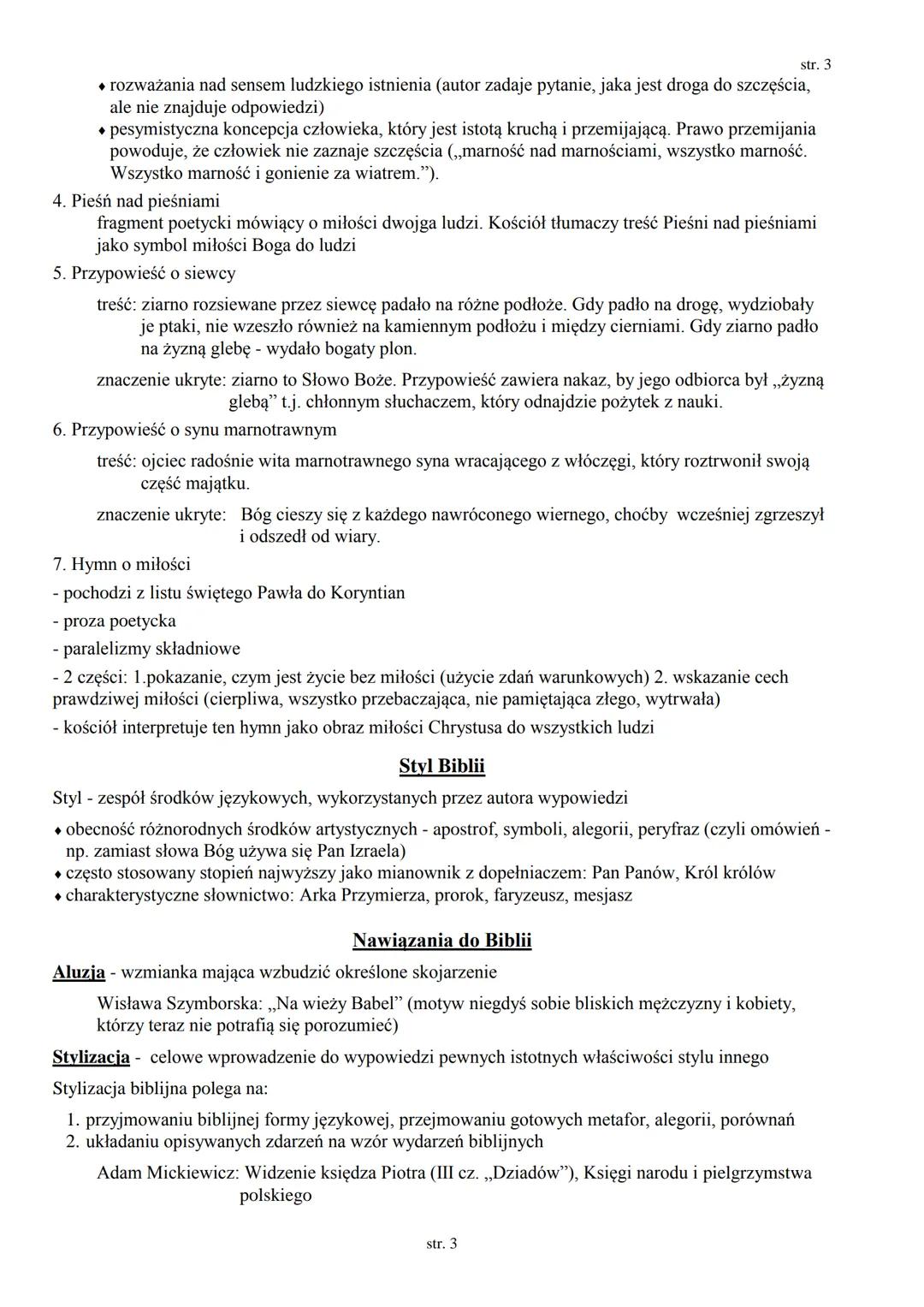 BIBLIA (od gr. biblos - biblioteka, zbiór ksiąg)
- zbiór tekstów sakralnych, przez Żydów i chrześcijan uznany za księgę świętą, objawioną
- 