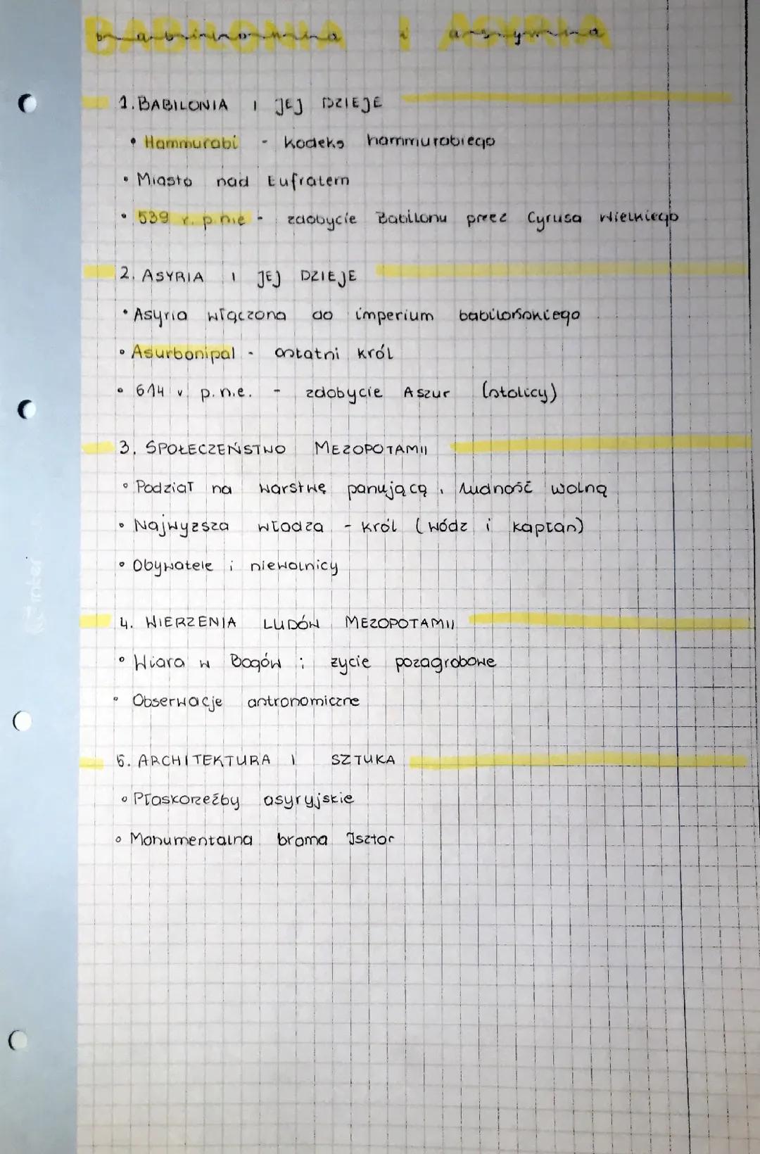Historia Babilonii i Asyrii - Starożytne Cywilizacje Bliskiego Wschodu
