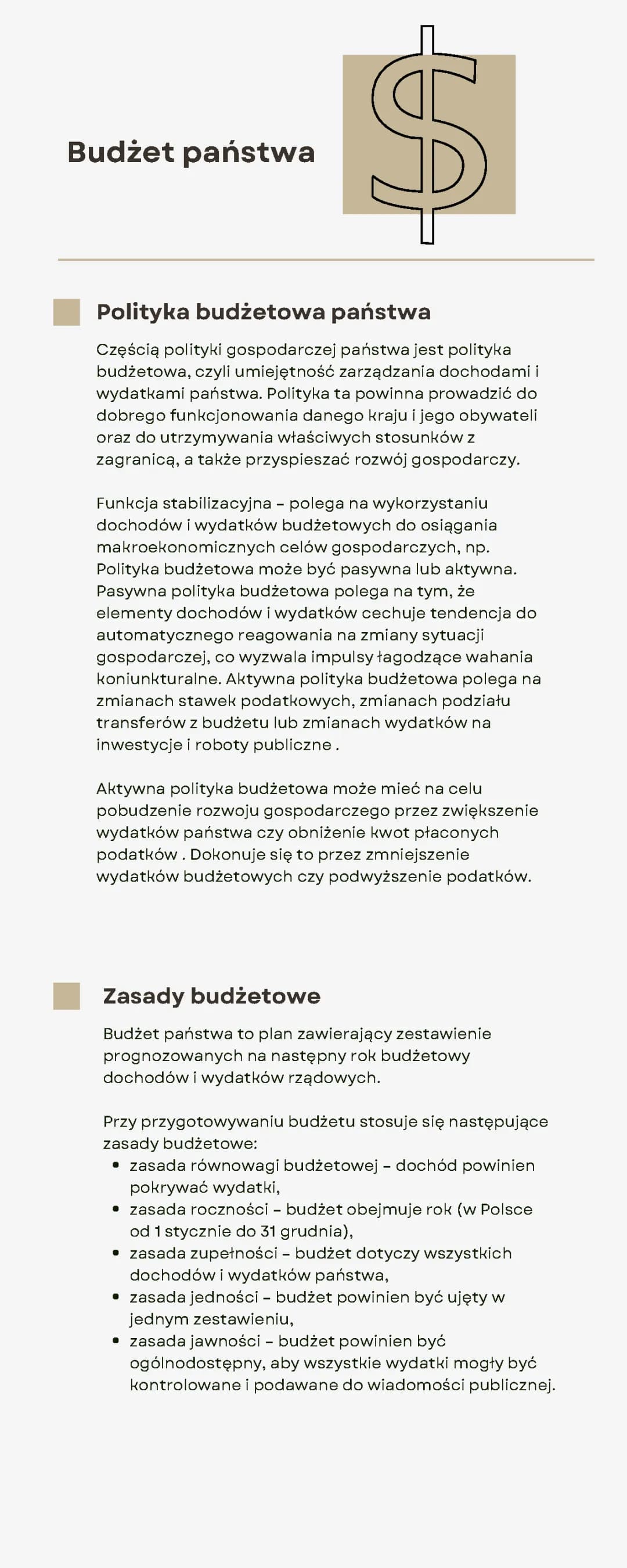 Funkcje i Zasady Budżetu Państwa: Proste Wyjaśnienie