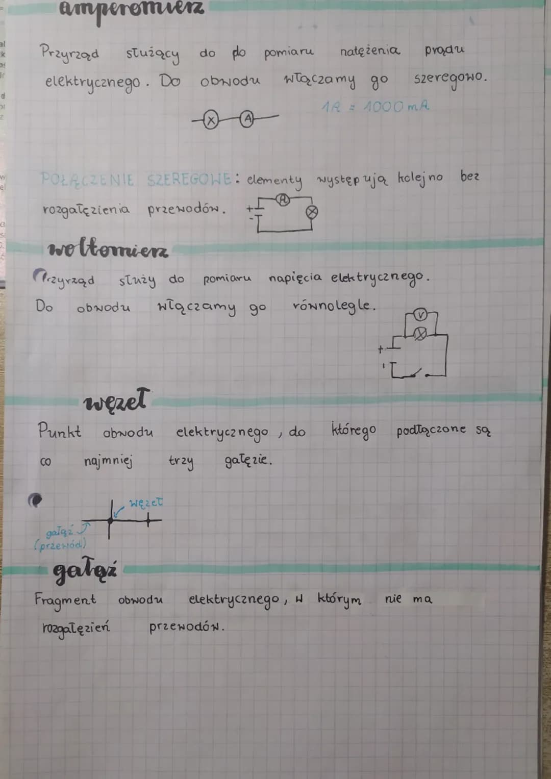 POMIAR NATĘ ZENIA
E PRADU I NAPIĘCIA ELEKTRYCZNEGO
in
e
obwody elektryczne
ez
2
-ti
fa
>
01
Najprostszy obwód elektryczny
źródła energii ele