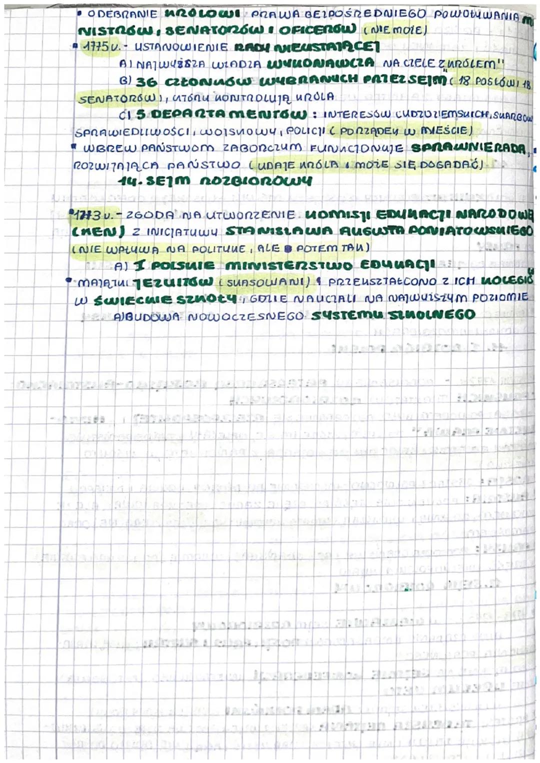 Rzeczpospolitej
ul. 2, dział 6
Ostatnia Wolno
Elekcja I ROZbiov
Polski.
1. ELEUCIA STANISCAWA
AUGUSTA PONIATOW SUIEGO
• 1763v. - ŚMIERĆ AUGU