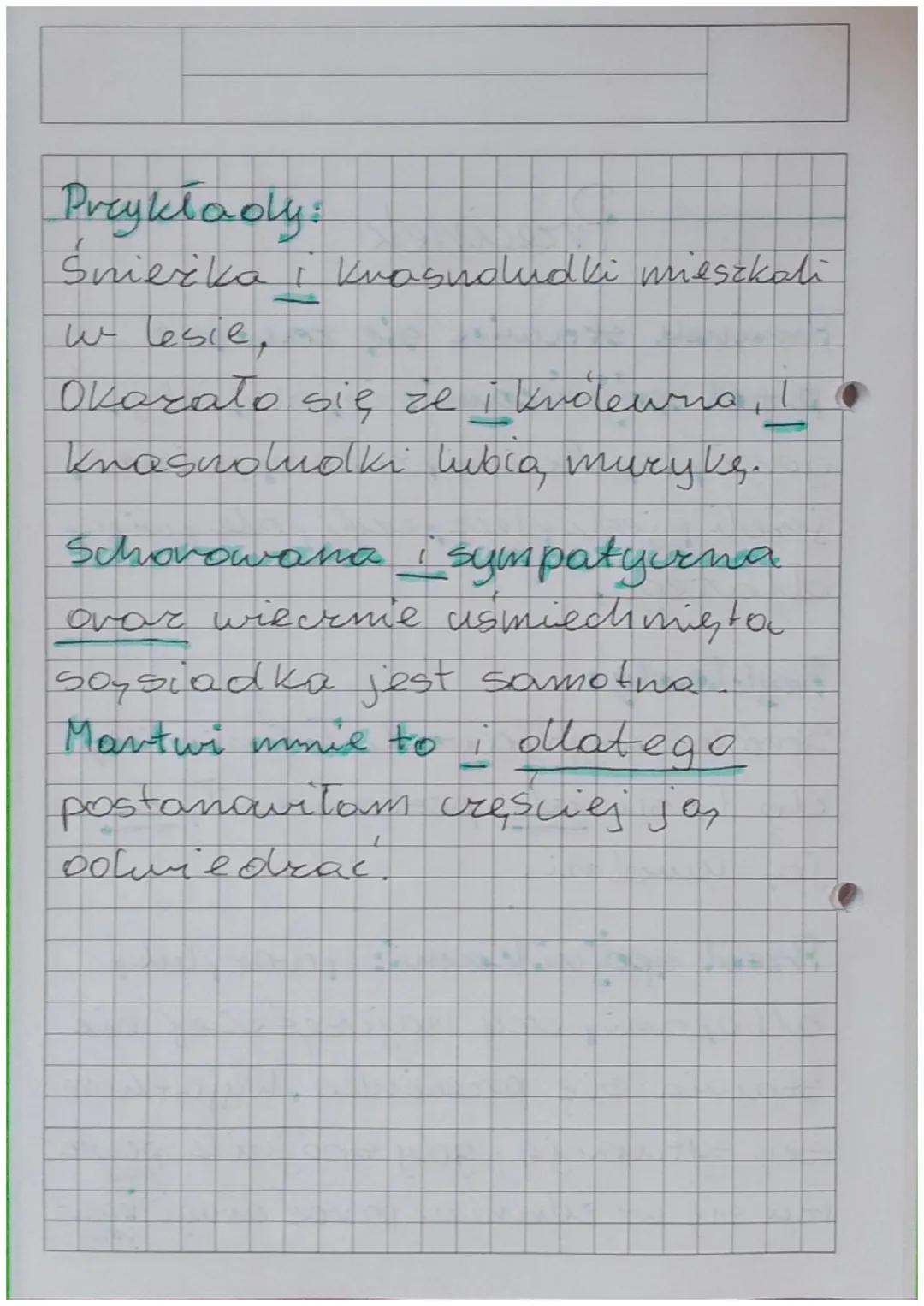 # Przecinek

Prrocinek stawia się zawsze
pred spójnikami: że, aby, żeby,
golyż, bo, chociaż, zatem, ponieważ,
jezeli, jesli, lecr, cryli, al