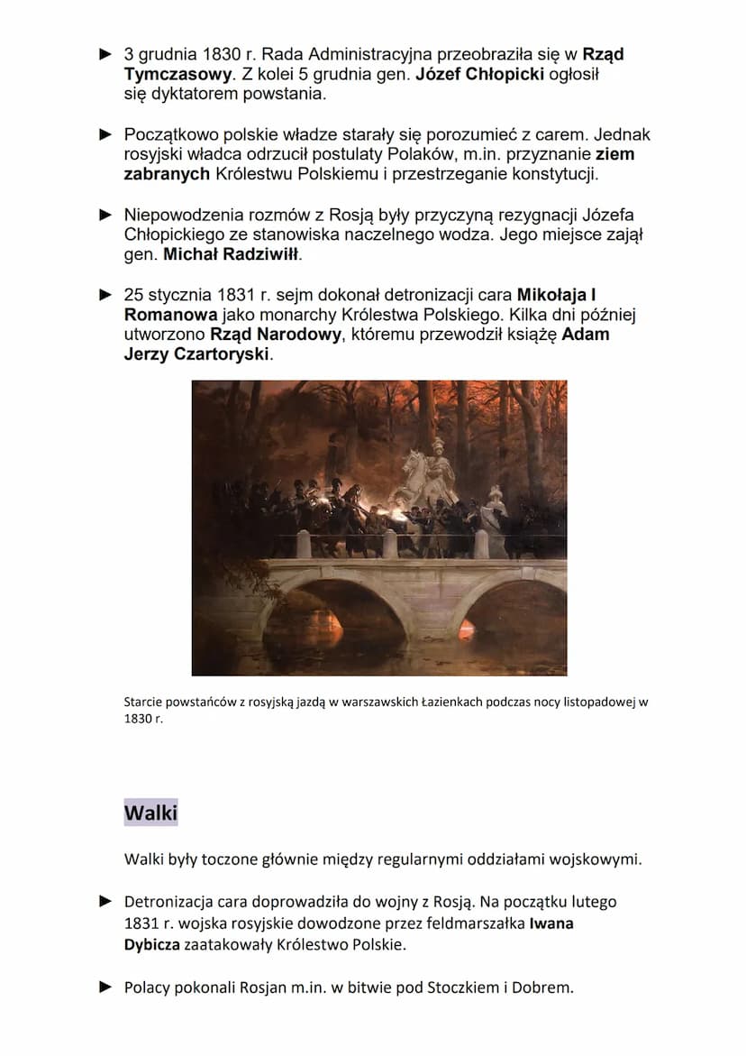 Ziemie Polskie w pierwszej połowie XIX stulecia
1. System Wiedeński na ziemiach Polski
Nowy podział ziem Polskich
Ziemie polskie w latach 18