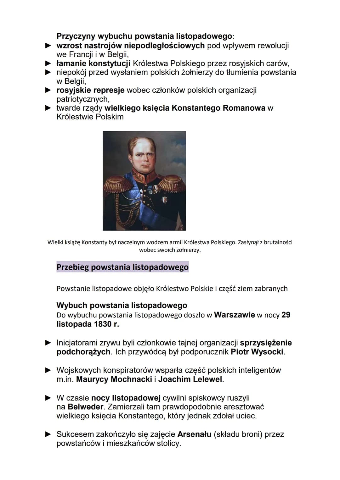 Ziemie Polskie w pierwszej połowie XIX stulecia
1. System Wiedeński na ziemiach Polski
Nowy podział ziem Polskich
Ziemie polskie w latach 18