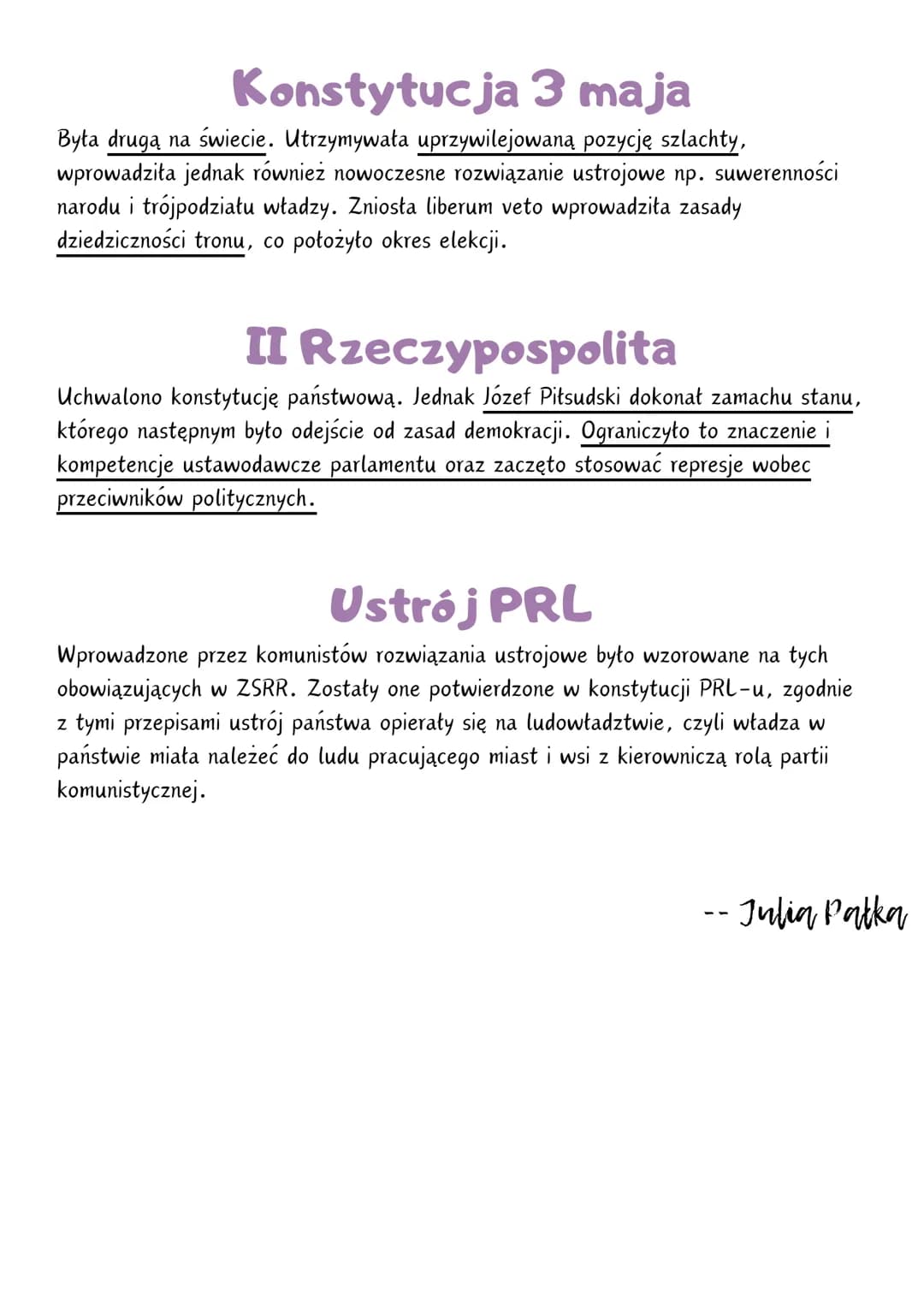 DEMOKRACJA
(z greckiego rządy ludu, ludowładztwo) - ustrój polityczny, w którym obywatele mają
prawnie zapewniony udział w sprawowaniu władz