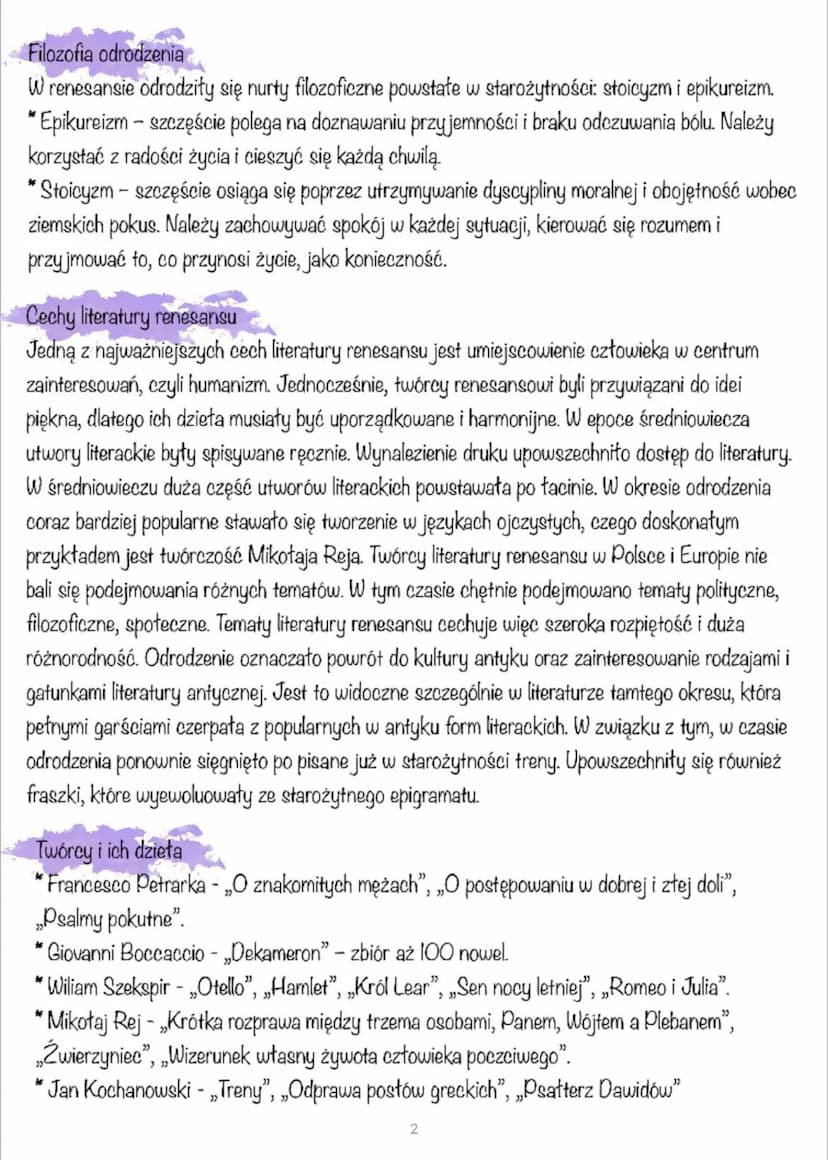 Renesans
Pochodzenie nazwy
Nazwa renesans pochodzi od francuskiego
stowa renaissance - oznaczającego
odrodzenie. Odrodzić się miała myśl ant