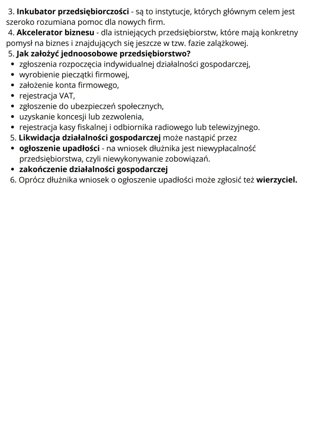 PRZEDSIĘBIORSTWO
Cele i rodzaje działaności gospodarczej
1. Głównym celem prowadzenia działalności gospodarczej jest osiąganie
maksymalnych 