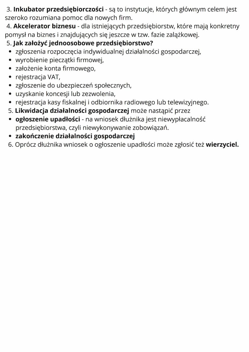 PRZEDSIĘBIORSTWO
Cele i rodzaje działaności gospodarczej
1. Głównym celem prowadzenia działalności gospodarczej jest osiąganie
maksymalnych 