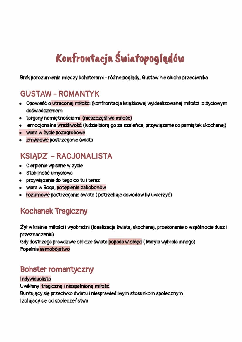 
<p>Tematem IV części Dziadów jest przede wszystkim wielka, nieszczęśliwa miłość głównego bohatera - Gustawa. Przybywa on w noc Dziadów do d