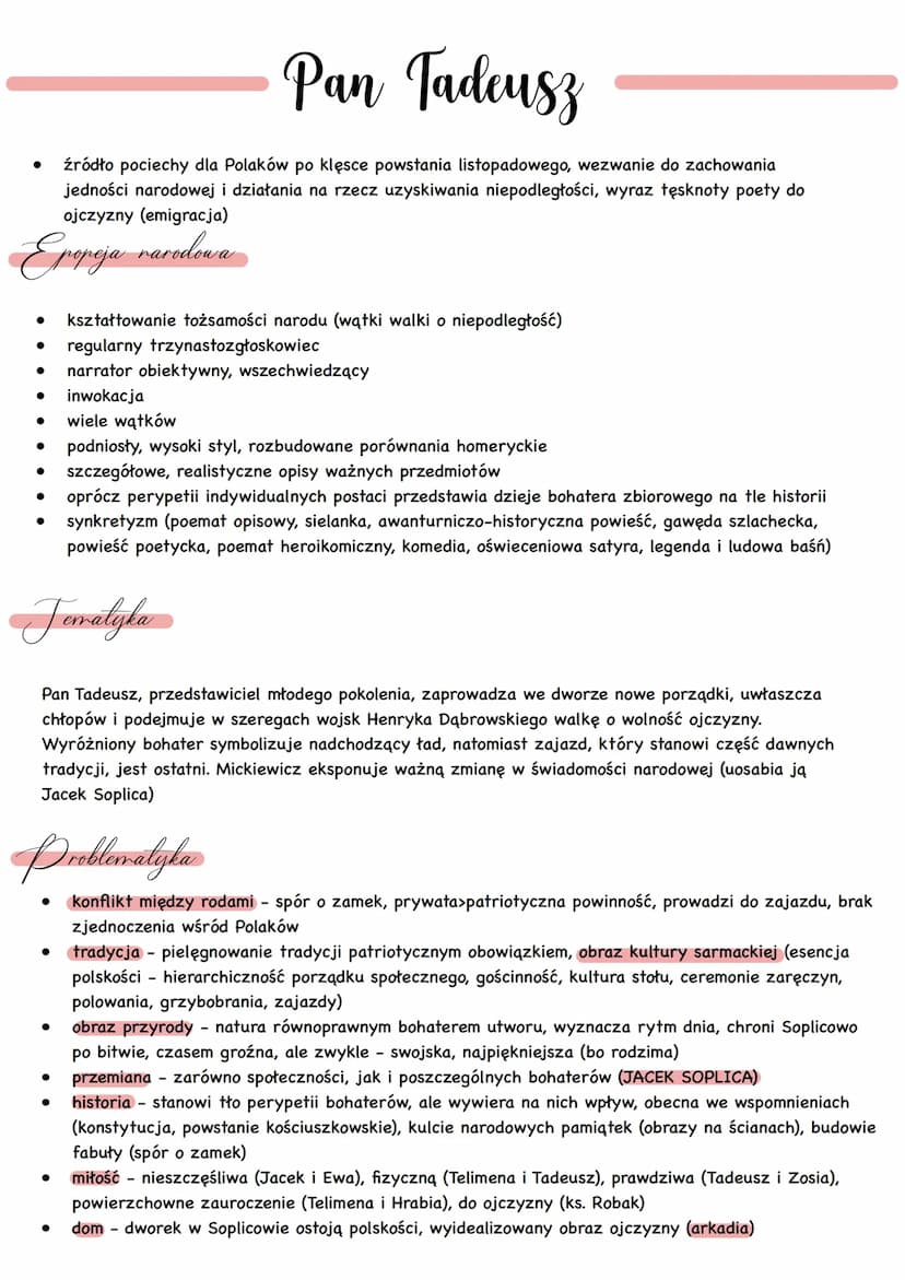 Romantyzm
F, celozofia
●
HEGLIZM
Literatura
Dzieło jako efekt natchnienia i
nieskrępowanej wyobraźni autora -
odrzucanie klasycystycznych re