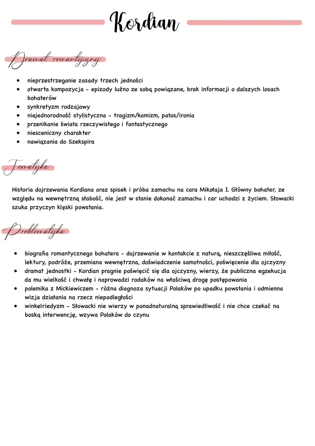 Romantyzm
F, celozofia
●
HEGLIZM
Literatura
Dzieło jako efekt natchnienia i
nieskrępowanej wyobraźni autora -
odrzucanie klasycystycznych re