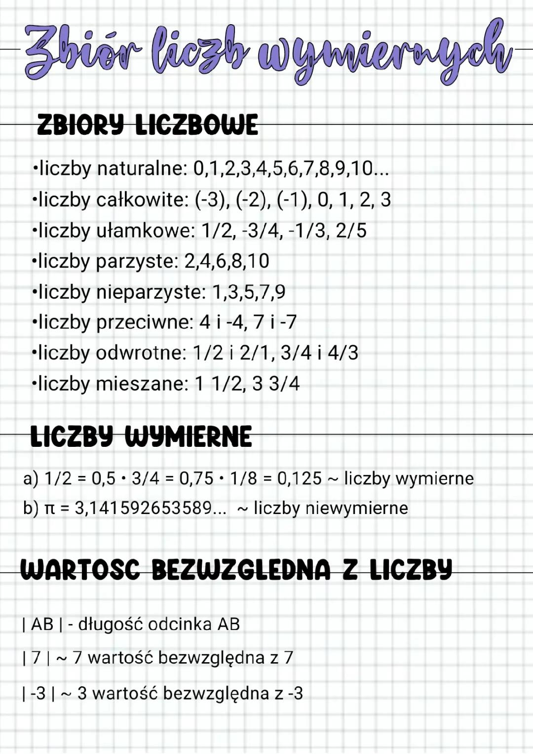Zbiór liczb wymiernych.
