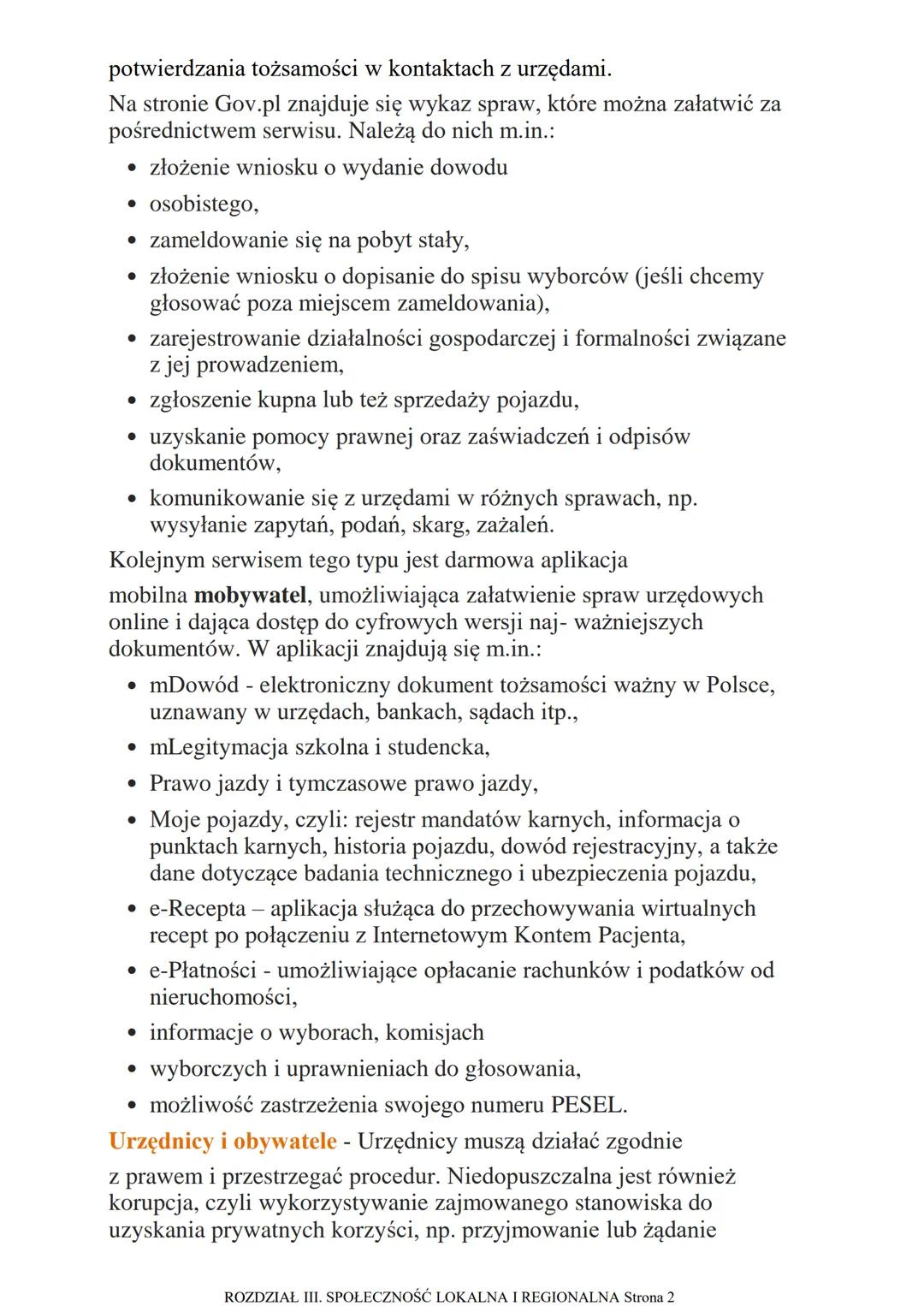 # Obywatele a organy samorządu
Saturday, November 23, 2024 9:26 PM

Klasa 8,, Dziś i Jutro "Nowa Era

Obywatel w urzędzie - Wiele spraw urzę