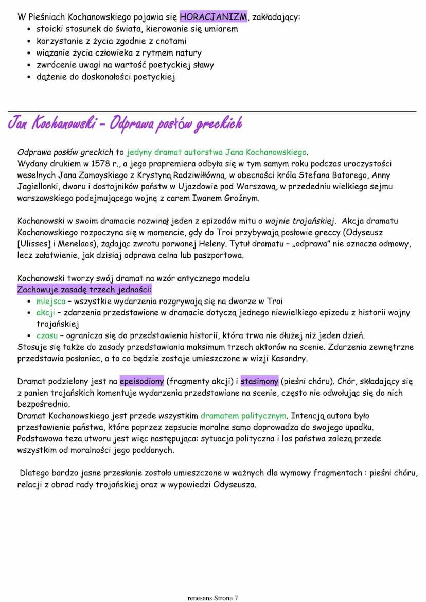 CHRONOLOGIA EPOKI
• We Włoszech renesans rozpoczął się w XIV wieku i trwał do początku wieku XVI. W krajach
północnoeuropejskich od końca XV