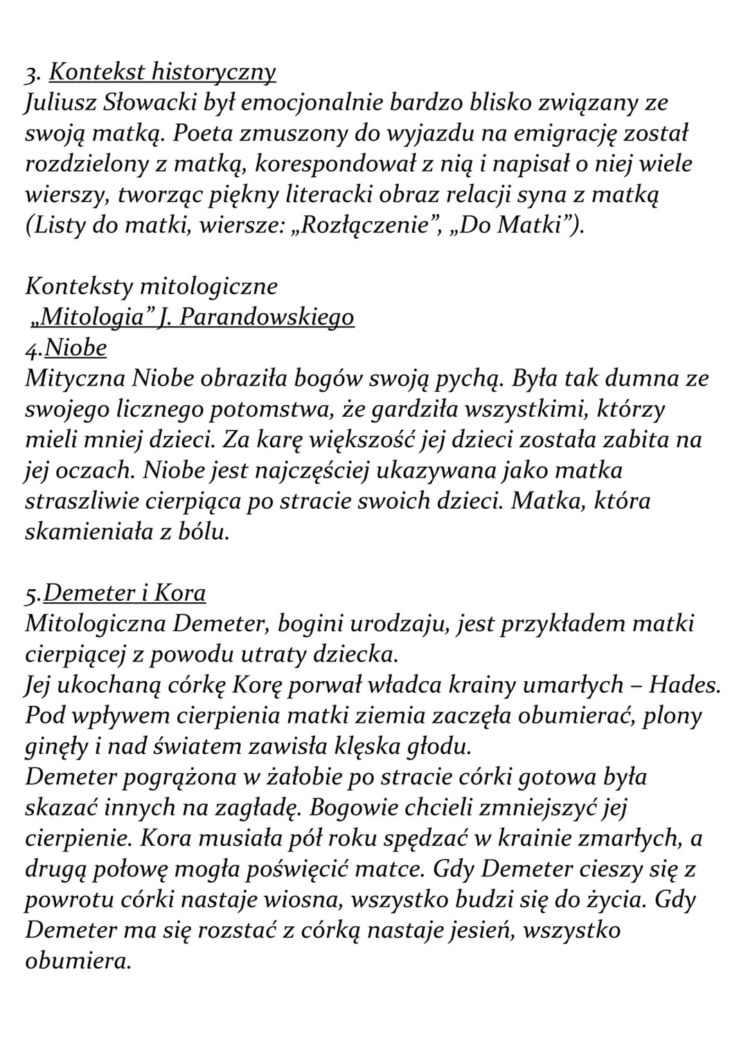 Literacki wizerunek matki w Przedwiośniu - analiza i interpretacja