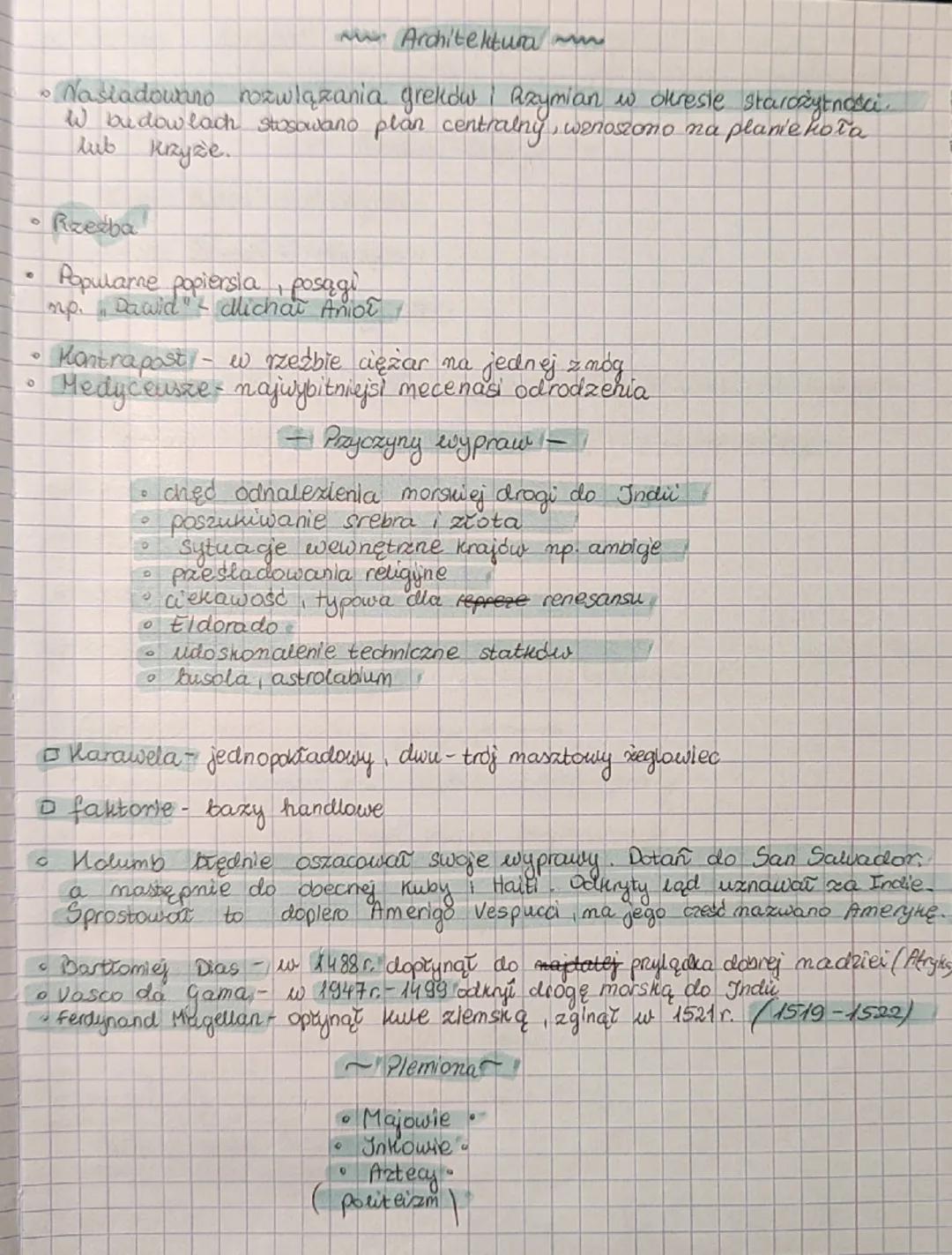 9
•Nowożytność
Historia
~ dział 1 ~
- od schyłku & XVN do na przełomu XVIII XIX
Cezura
data graniczna, moment przełomowy
Odrodzenie, Renesan