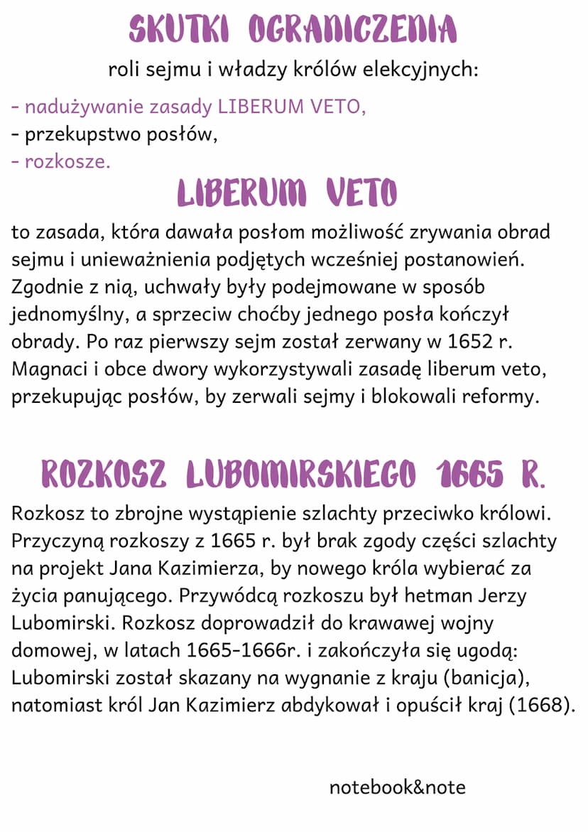 KRYZYS RZECZPOSPOLITEJ
Wiek XVII jest nazywany stuleciem wojen (w historii
Polski).
Rzeczpospolita walczyła z:
Rosją,
Turcją,
Szwecją.
SKUTK