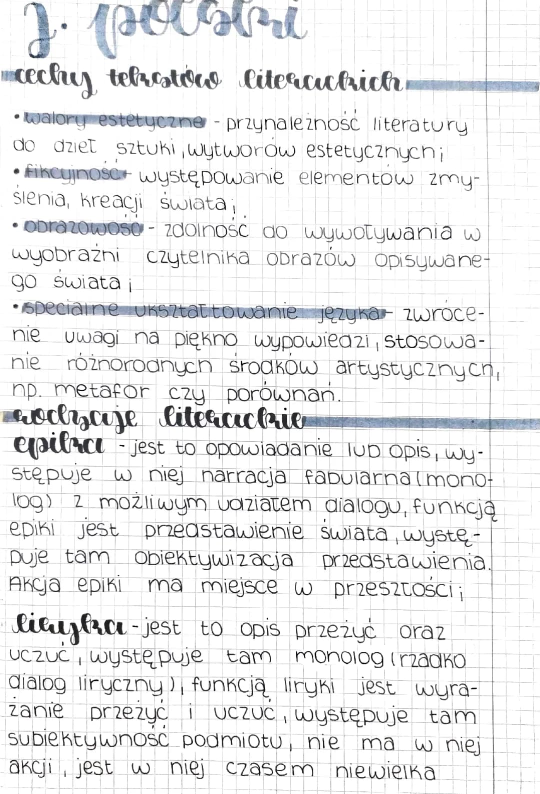Oblicza Epok PDF: Klasyfikacja Literatury i Rodzaje Sztuki