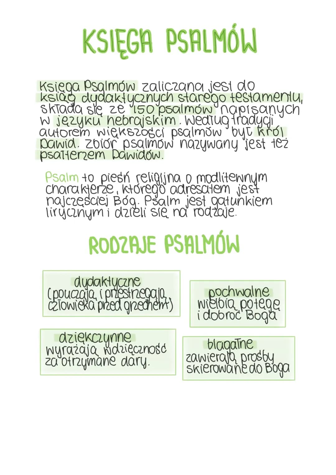 Księga psalmów