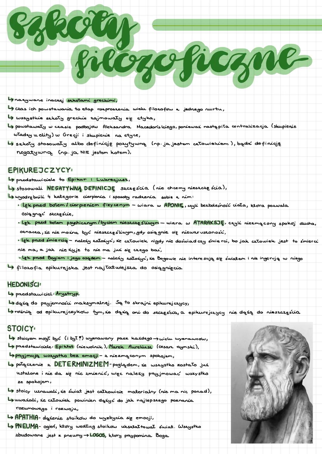 CYNICY:
↳przedstawiciel: Diogenea (a becali),
↳osoba cyniczna - negatywna, nie wyznająca żadnych wartości i
zachowująca niechęć do sytuacji 