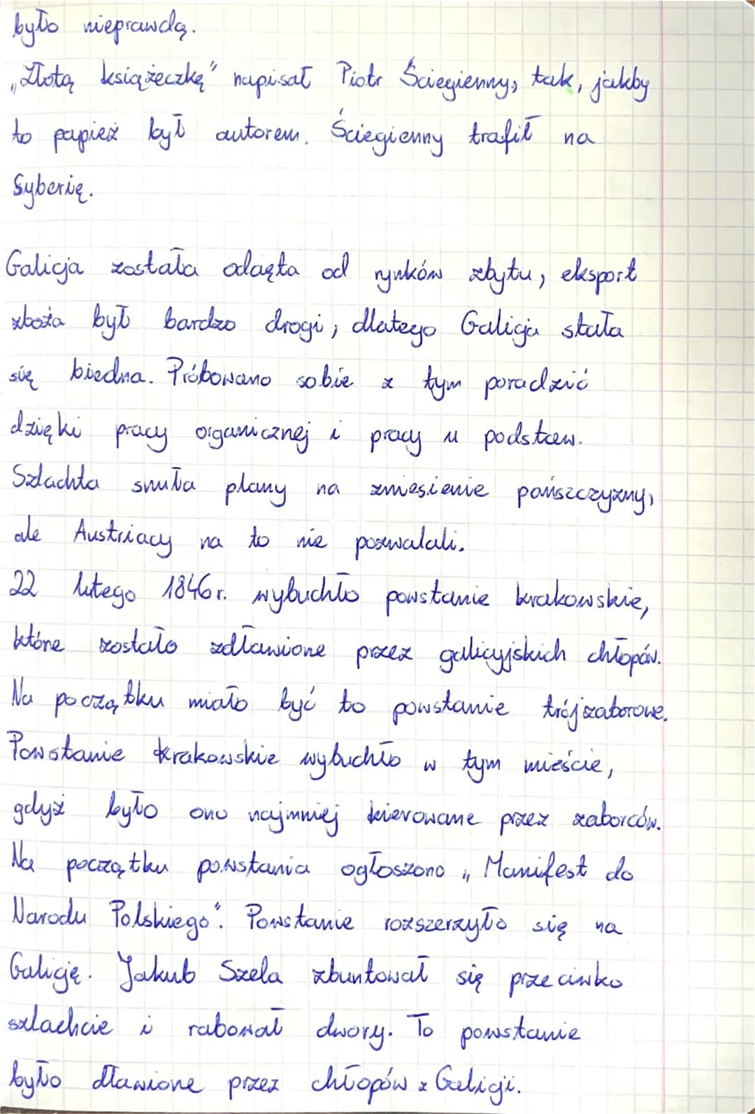 Lekcja 11/6
Temat: Ziemie polskie po posstanie listopadowym.
1. Noc paskiewiczawska".
()
2. Praca organiczna zaborze pruskum.
3. Ruch konspi